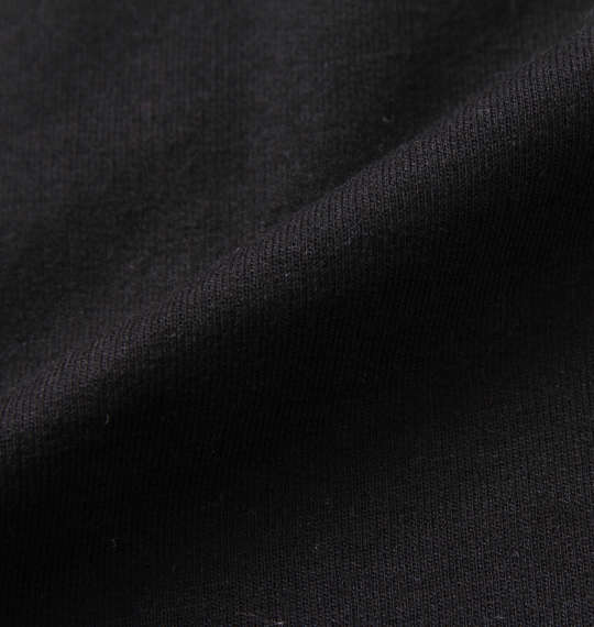 黒柴印和んこ堂 ミニ裏毛半袖フルジップパーカー+天竺半袖Tシャツ ブラック×ネイビー
