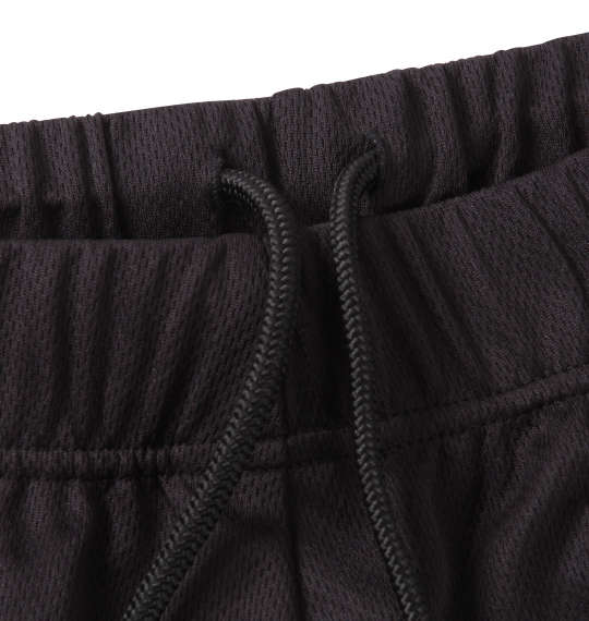 黒柴印和んこ堂 DRYメッシュ半袖Tシャツ+ハーフパンツ+収納袋 ブラック×ブラック