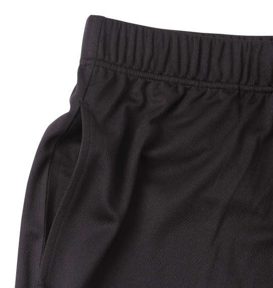 黒柴印和んこ堂 DRYメッシュ半袖Tシャツ+ハーフパンツ+収納袋 ブラック×ブラック