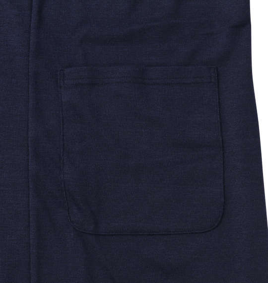 launching pad 五分袖コーディガン+半袖Tシャツ ネイビー×ブラック