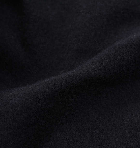 黒柴印和んこ堂 裏起毛フルジップパーカー+天竺半袖Tシャツ ブラック×エンジ