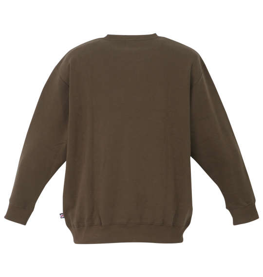 OUTDOOR PRODUCTS 裏起毛クルートレーナー カーキ