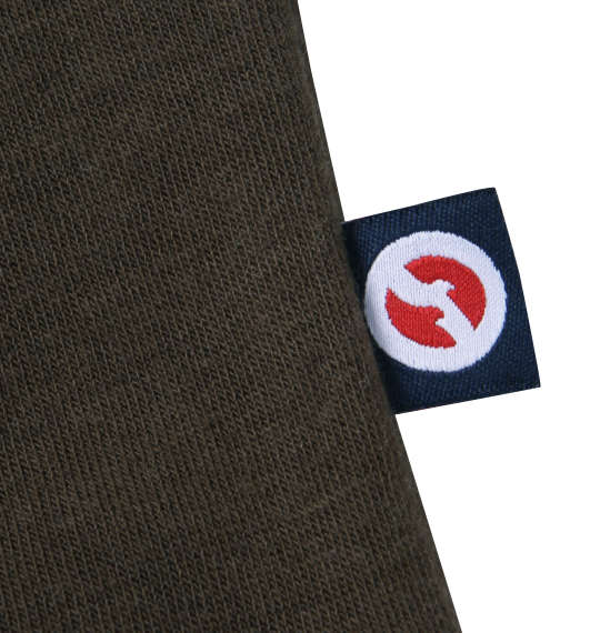 OUTDOOR PRODUCTS 裏起毛クレイジー切替プルパーカー カーキ