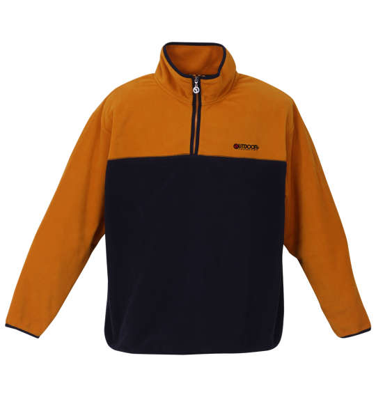 OUTDOOR PRODUCTS ハーフジップフリース イエロー