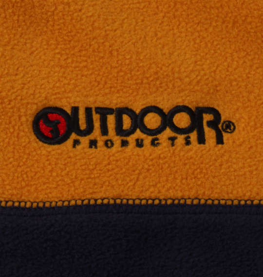 OUTDOOR PRODUCTS ハーフジップフリース イエロー