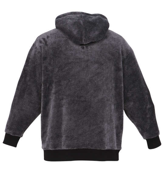 OUTDOOR PRODUCTS シルキーフリースジャケット グレー杢