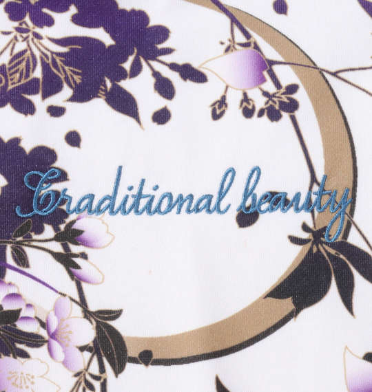 絡繰魂抜刀娘 穂乃花電光石火剣舞フルジップパーカー ホワイト