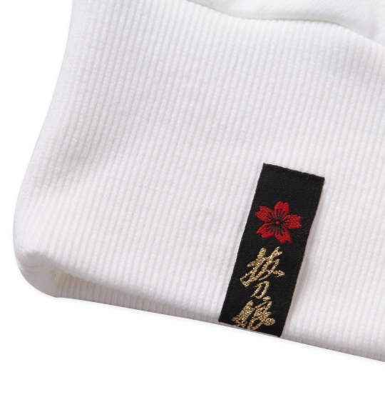 絡繰魂抜刀娘 穂乃花電光石火剣舞フルジップパーカー ホワイト