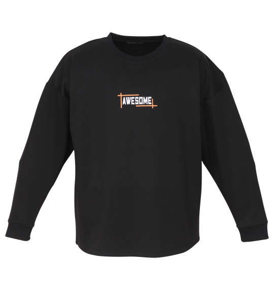 in the attic アーチロゴポンチ長袖Tシャツ ブラック