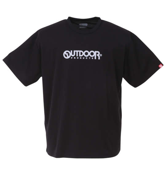 OUTDOOR PRODUCTS DRYメッシュ半袖Tシャツ ブラック