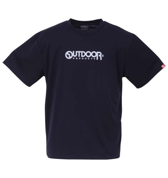 OUTDOOR PRODUCTS DRYメッシュ半袖Tシャツ ネイビー