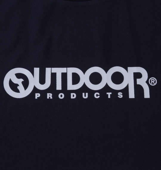OUTDOOR PRODUCTS DRYメッシュ半袖Tシャツ ネイビー