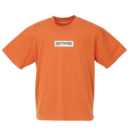 OUTDOOR PRODUCTS DRYメッシュ半袖Tシャツ オレンジ