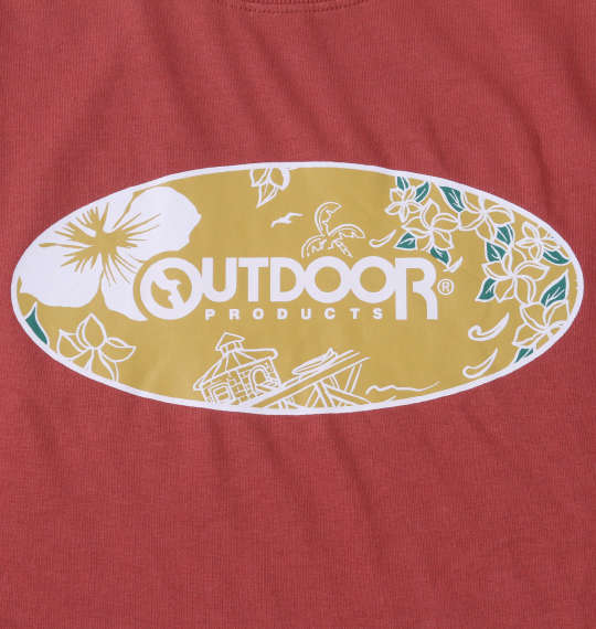 OUTDOOR PRODUCTS 天竺半袖Tシャツ ピンク