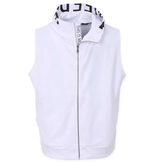 in the attic ポンチノースリーブパーカー+半袖Tシャツ ホワイト×ブラック