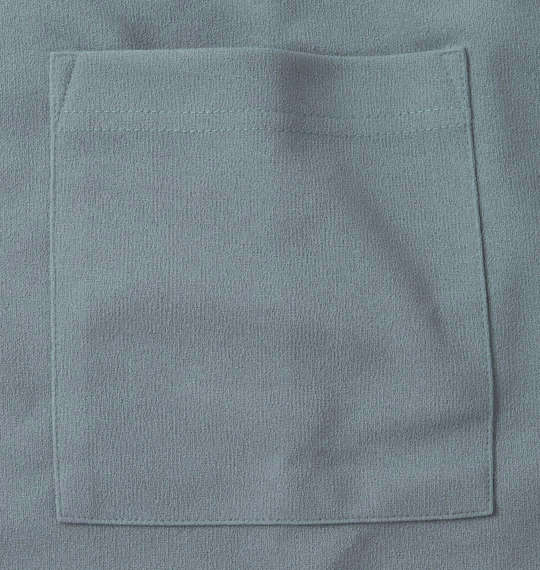 launching pad ジョーゼットフェイクレイヤード半袖Tシャツ サックスブルー