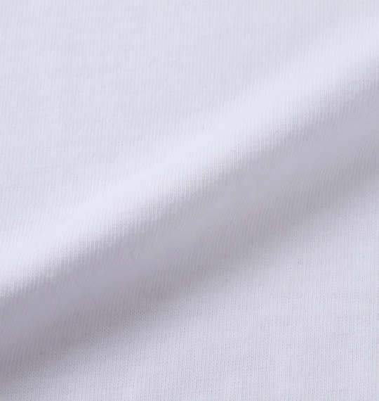 COLLINS メッシュデニム風プリント半袖フルジップパーカー+半袖Tシャツ ネイビー×ホワイト