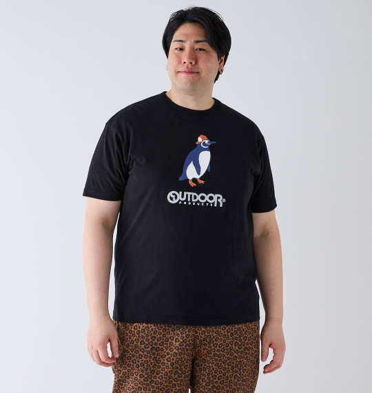 OUTDOOR PRODUCTS 天竺半袖Tシャツ ブラック
