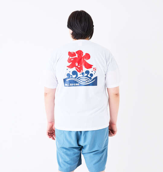黒柴印和んこ堂 かき氷いろんな犬たち半袖Tシャツ ホワイト