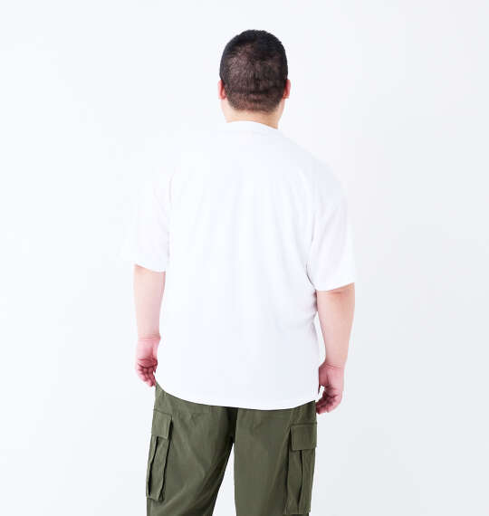 豊天 迷ったらマヨっとけ!美豚DRYハニカムメッシュ半袖Tシャツ ホワイト