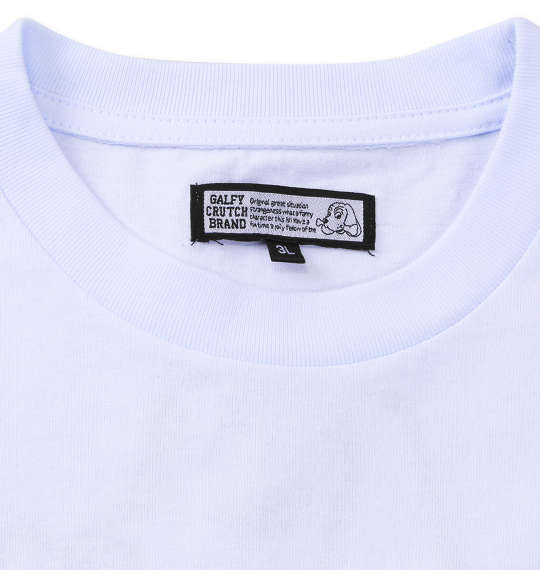 GALFY スーパードッグ半袖Tシャツ ホワイト