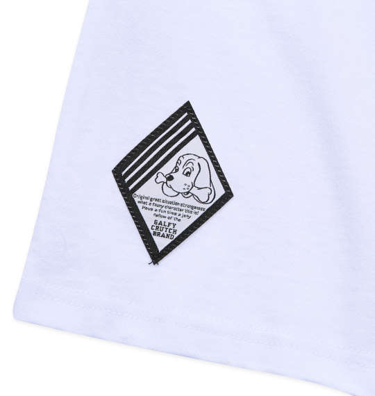 GALFY スーパードッグ半袖Tシャツ ホワイト