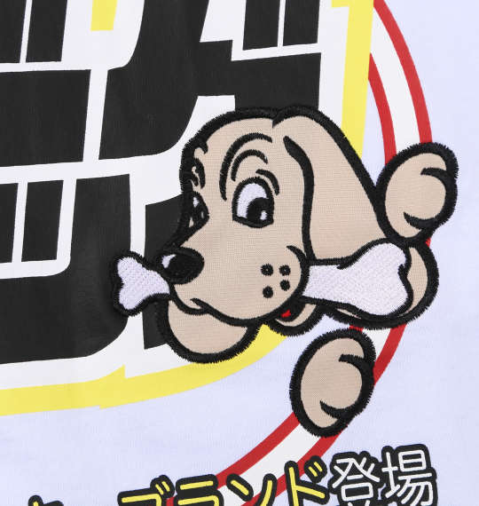 GALFY スーパードッグ半袖Tシャツ ホワイト