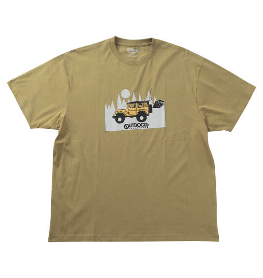 OUTDOOR PRODUCTS 天竺半袖Tシャツ カーキ