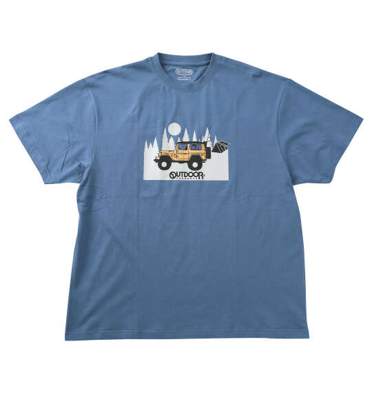 OUTDOOR PRODUCTS 天竺半袖Tシャツ ブルーグレー