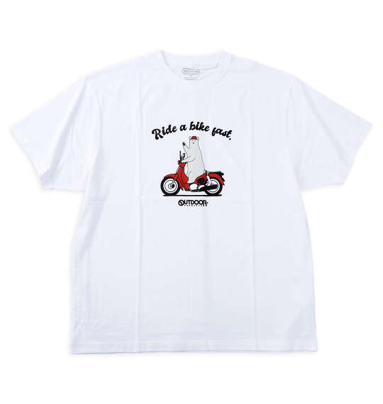 OUTDOOR PRODUCTS 天竺半袖Tシャツ ホワイト