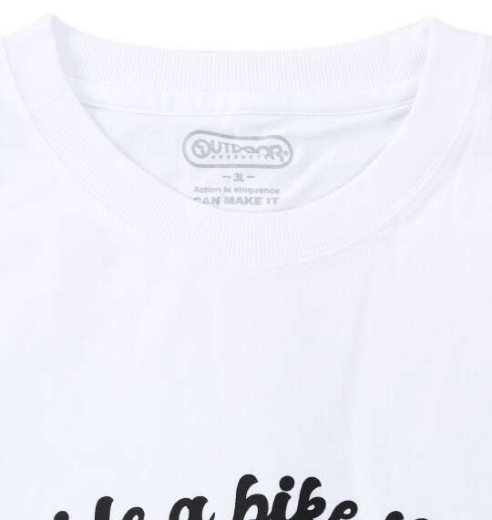 OUTDOOR PRODUCTS 天竺半袖Tシャツ ホワイト