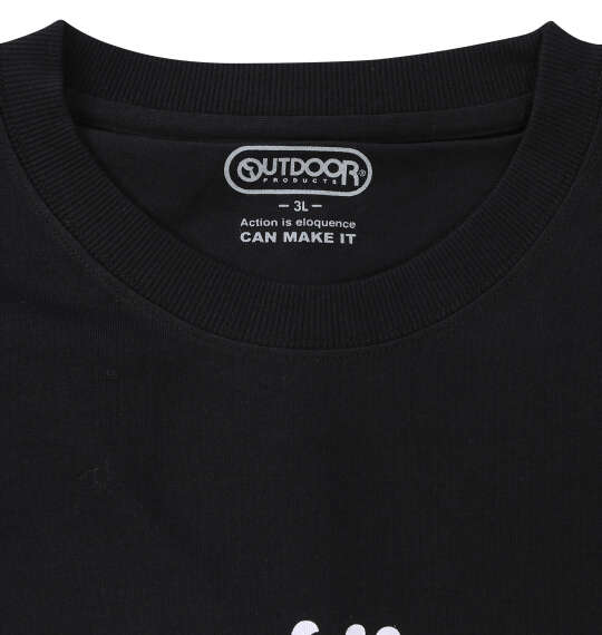 OUTDOOR PRODUCTS 天竺半袖Tシャツ ブラック