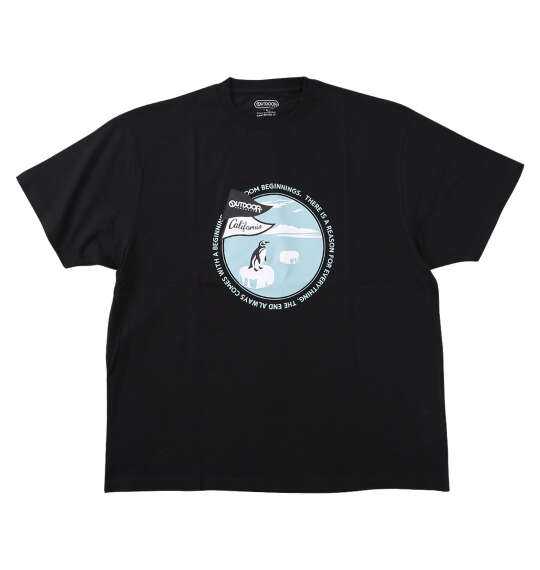 OUTDOOR PRODUCTS 天竺半袖Tシャツ ブラック