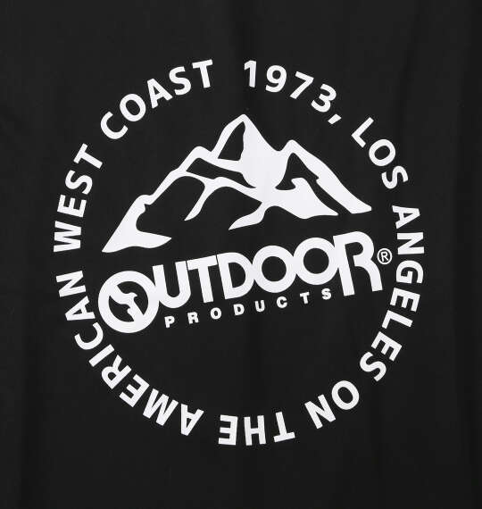 OUTDOOR PRODUCTS DRYメッシュ半袖Tシャツ ブラック