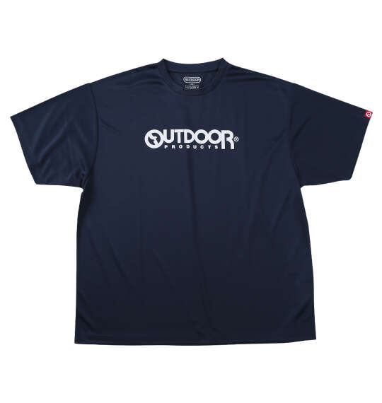 OUTDOOR PRODUCTS DRYメッシュ半袖Tシャツ ネイビー