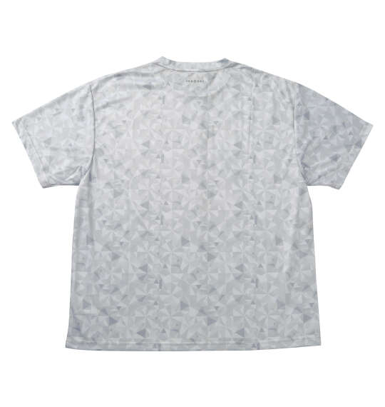 OUTDOOR PRODUCTS DRYメッシュ総柄半袖Tシャツ グレー