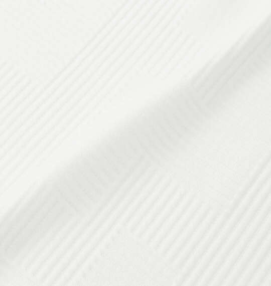 in the attic 膨れジオメジャガード裾ドローコード半袖Tシャツ オフホワイト