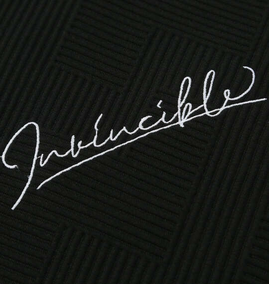 in the attic 膨れジオメジャガード裾ドローコード半袖Tシャツ ブラック