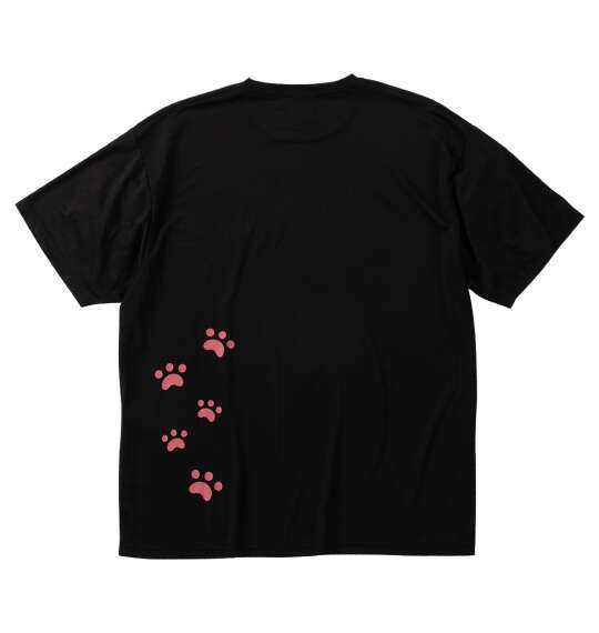 NECOBUCHI-SAN DRYハニカムメッシュ半袖Tシャツ ブラック