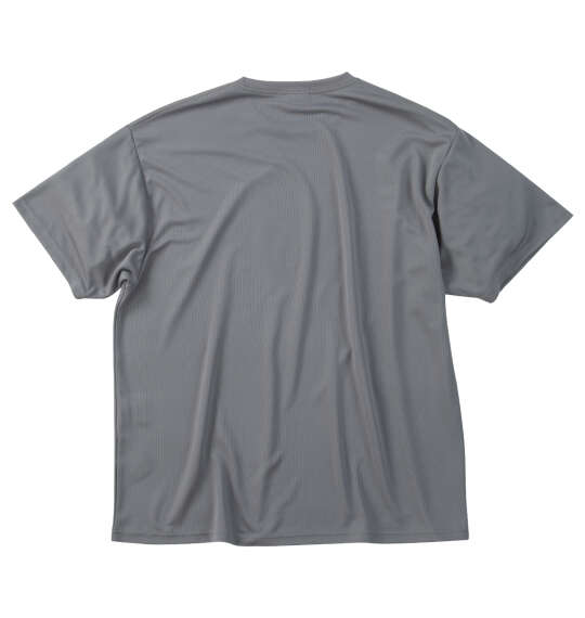 おもしろシリーズ ハニカムメッシュわんこそば半袖Tシャツ グレー