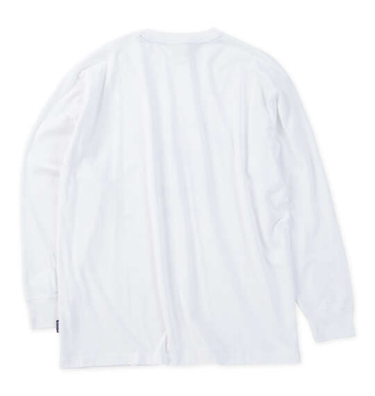 OUTDOOR PRODUCTS 天竺長袖Tシャツ ホワイト