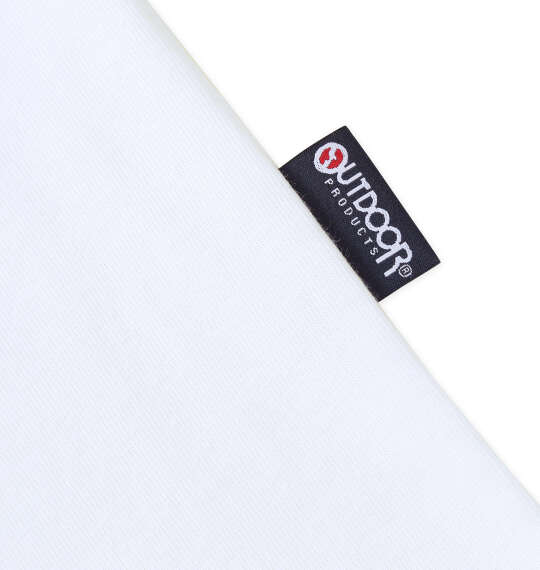 OUTDOOR PRODUCTS 天竺長袖Tシャツ ホワイト