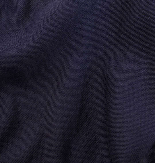  大きめサイズ冷感素材の洗える布マスク ネイビー