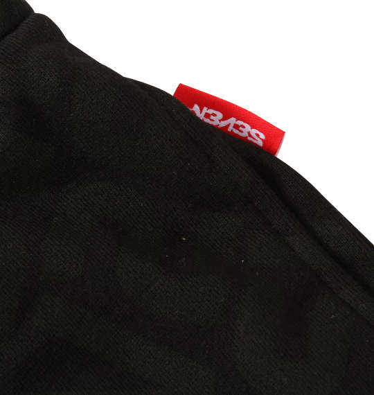 SEVEN2 裏毛ハーフパンツ ブラック