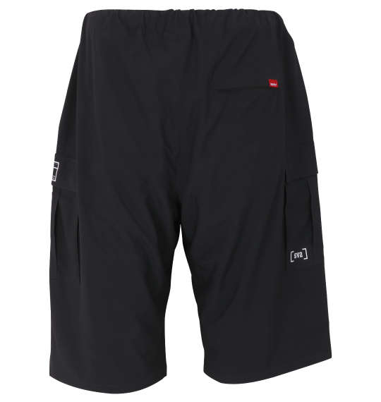 SEVEN2 4WAYストレッチミニリップストップカーゴハーフパンツ チャコール