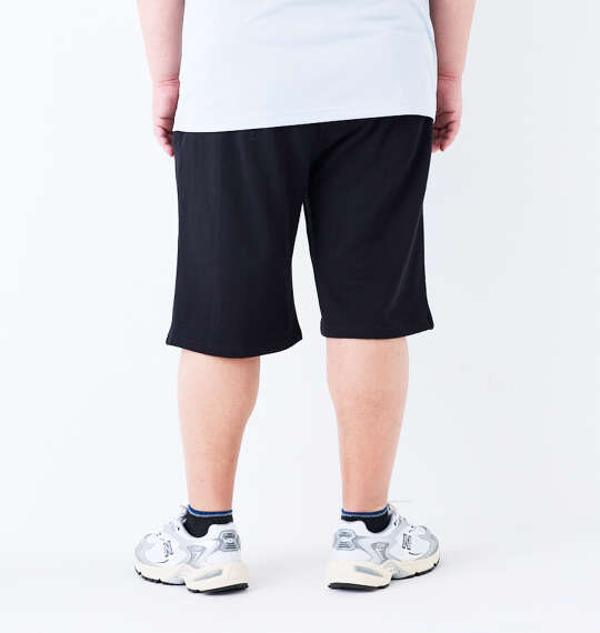 H by FIGER スウェットハーフパンツ ブラック