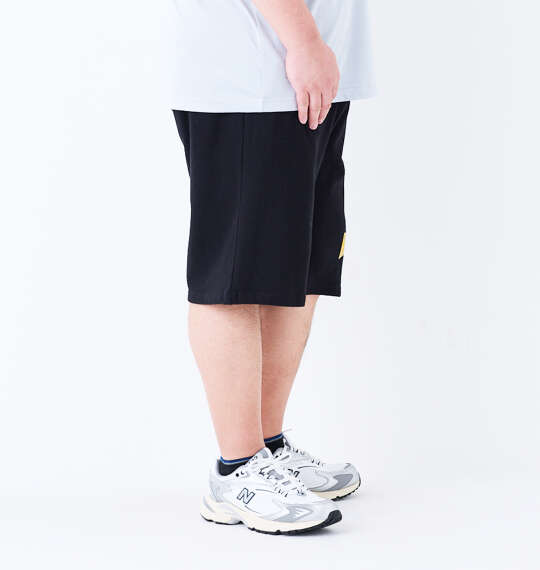 H by FIGER スウェットハーフパンツ ブラック