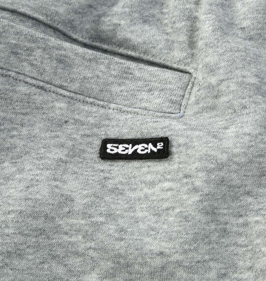 SEVEN2 裏毛スウェットハーフパンツ ヘザーグレー