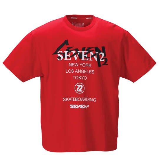 SEVEN2 半袖Tシャツ レッド