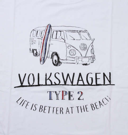 VOLKSWAGEN 半袖Tシャツ ホワイト